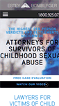 Mobile Screenshot of childmolestationvictims.com